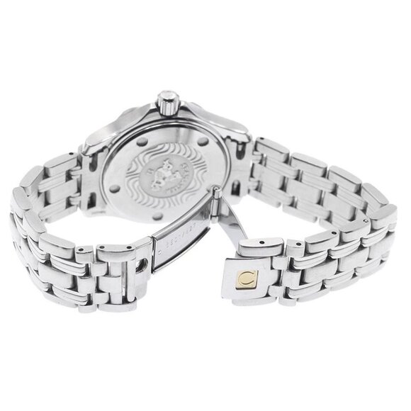 OMEGA Seamaster300 2582.20 Date White Dial Quartz Ladies Watch - Picture 3 of 7